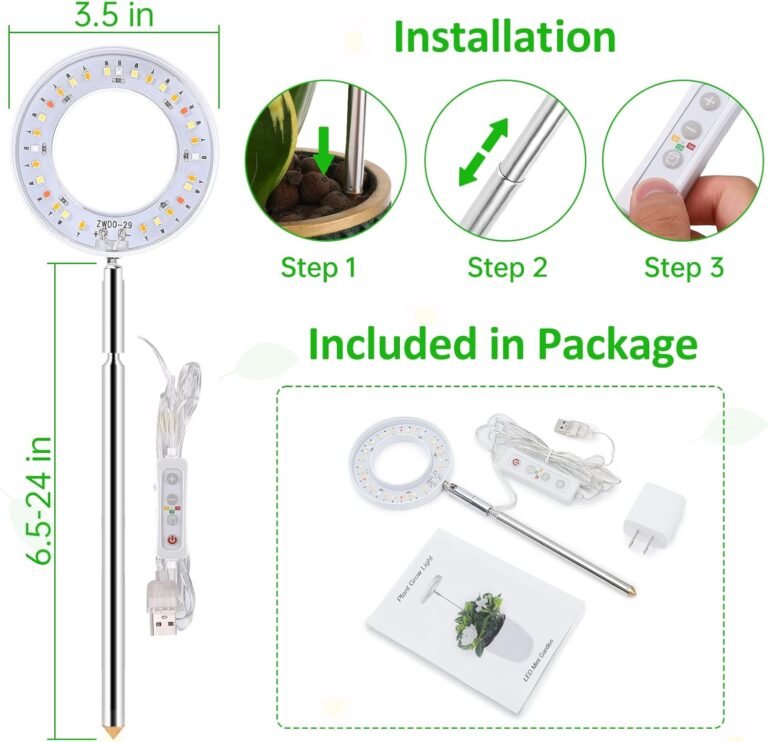 Romsto LED Full Spectrum Plant Light Review